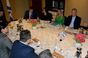 Minister Dacic meets Michael Oren, Deputy Minister for Diplomacy in the Prime Minister's Office