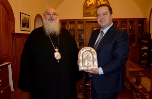 Minister Dacic meets with Bishop Jordanian Feofilakt