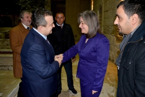 Minister Dacic meets with the Minister of Tourism Palestine, Rula Maa'yaa