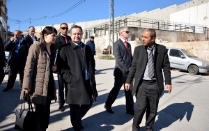 Minister Dacic visited the Aida refugee camp