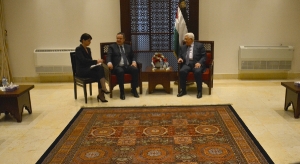 Minister Dacic meets with the President of Palestine, Mahmoud Abbas