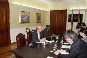 Minister Dacic meets with Walter Mzembi