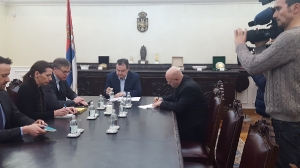 Minister Dacic meets with Ambassador Dittmann