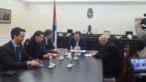 Minister Dacic meets with Ambassador Dittmann