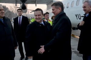 Minister Dacic welcome Denis Zvizdic