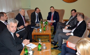 Minister Dačić meets with Foreign Minister of Bosnia and Herzegovina , Igor Crnadak