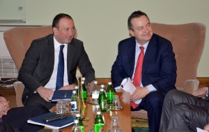 Minister Dačić meets with Foreign Minister of Bosnia and Herzegovina , Igor Crnadak