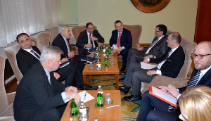 Minister Dačić meets with Foreign Minister of Bosnia and Herzegovina , Igor Crnadak