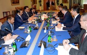 Minister Dacic meets with the Minister of Foreign Affairs of Qatar