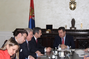 Minister Dacic meets with representatives of the Atlantic Council 