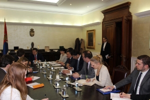 Minister Dacic meets with representatives of the Atlantic Council 