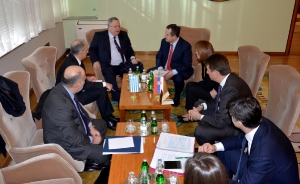 Minister Dacic meets with Nikos Kotzias