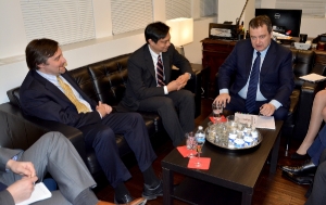 Minister Dacic meets with Deputy Assistant Secretary  of State, Hoyt Yee