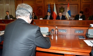 Minister Dacic meets with Lubomír Zaorálek