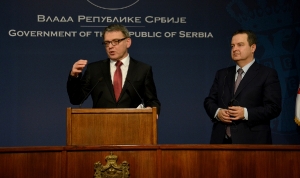 Minister Dacic meets with Lubomír Zaorálek