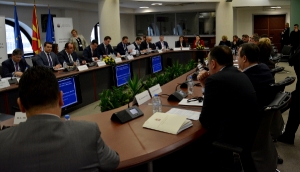 Ministers Dacic and Antic at a meeting of ministers of foreign affairs and energy