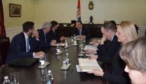 Minister Dacic meets with Matthew Palmer