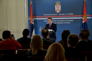 Press conference by Minister Dacic for February