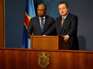Minister Dacic meets with of the Democratic Republic of Congo