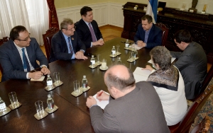 Minister Dacic meets with the Ambassador of Kazakhstan