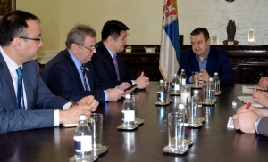 Minister Dacic meets with the Ambassador of Kazakhstan