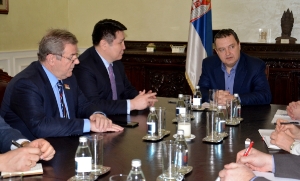 Minister Dacic meets with the Ambassador of Kazakhstan