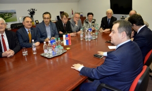 Minister Dacic meets with representatives of the Serbian diaspora in Slovenia