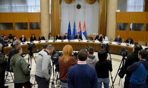 Prime Minister Vucic and Minister Dacic meets with representatives of the EU Council and EK
