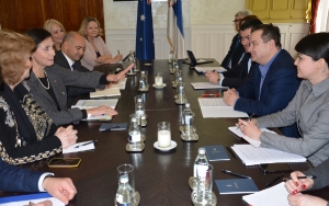 Minister Dacic meets with Concetta Fierravanti-Wells