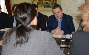 Minister Dacic meets with Concetta Fierravanti-Wells