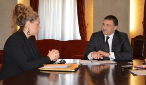 State Secretary Ivica Toncev meets with Olga Ravasi