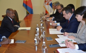 Minister Dacic meets with Osman Saleh Mohammed