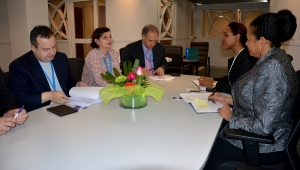 Minister Dacic meets with Secretary General of the Association of Caribbean countries