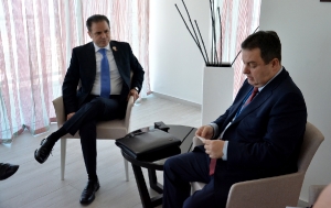 Minister Dacic meets with the Minister of Foreign Affairs of the Dominican Republic 