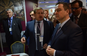 Minister Dacic at the Trade Fair EXPO-RUSSIA SERBIA 2017