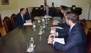 Minister Dacic meets with the Ambassador of Algeria