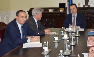 Minister Dacic meets with the Ambassador of Algeria