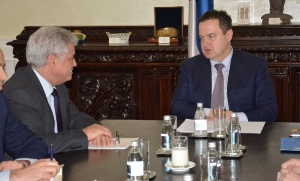 Minister Dacic meets with the Ambassador of Algeria