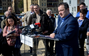 Minister Dacic laid the foundation stone for the construction of apartments for refugees