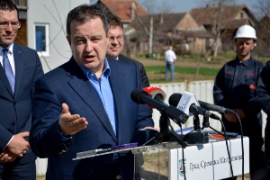 Minister Dacic laid the foundation stone for the construction of apartments for refugees