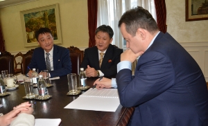 Minister Dacic meets with Ri Pyong Du