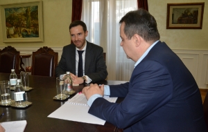 	 Minister Dacic meets with Ambassador of Luxembourg