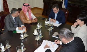 Minister Dacic meets with Ambassador of Saudi Arabia