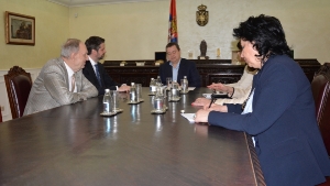 Minister Dacic meets with the Ambassador of Iceland