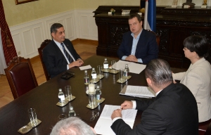 Minister Dacic meets with the Ambassador of Jordan
