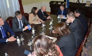 Minister Dacic meets with Christian Hellbach