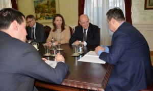 Minister Dacic meets with Christian Hellbach