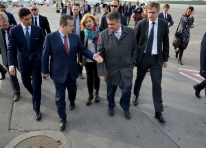Minister Dacic meets with Sigmar Gabriel
