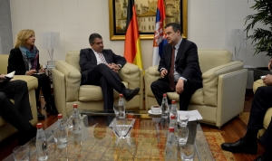 Minister Dacic meets with Sigmar Gabriel