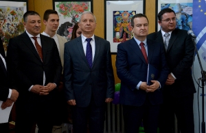 Minister Dacic with the Prime Minister of Bulgaria in Bosilegrad